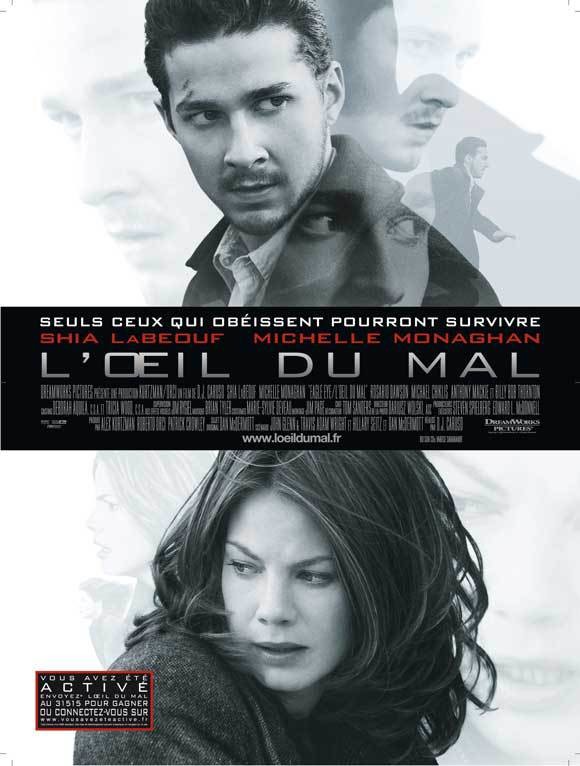 Eagle Eye 27 x 40 Movie Poster French Style A