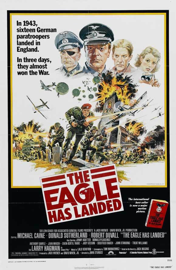 Eagle Has Landed, The 27 x 40 Movie Poster Style B