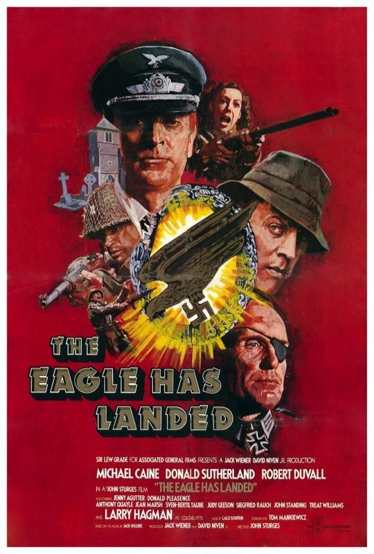 Eagle Has Landed, The 27 x 40 Movie Poster Style B