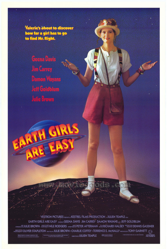 Earth Girls Are Easy 27 x 40 Movie Poster Style C