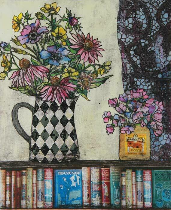 Books and Flowers