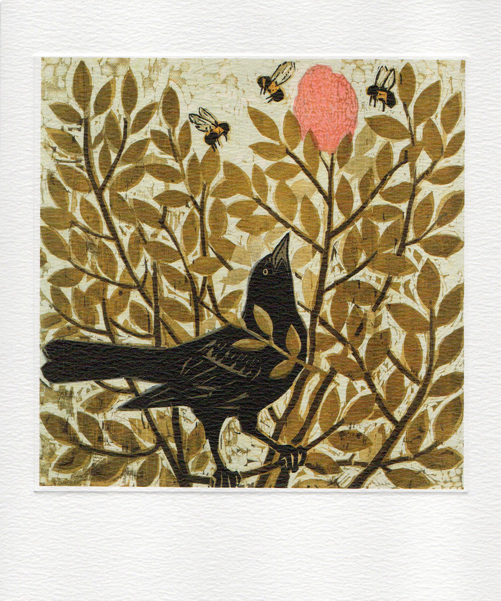 Hunt & Gather - Printmakers Art Card