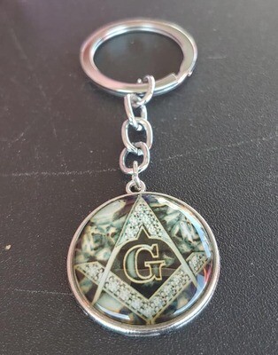 Masonic Emblem Keychain