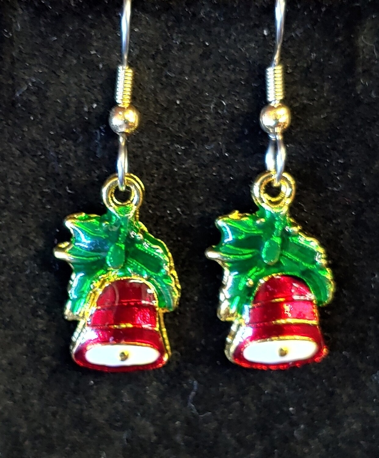 Christmas Red Bell Earrings