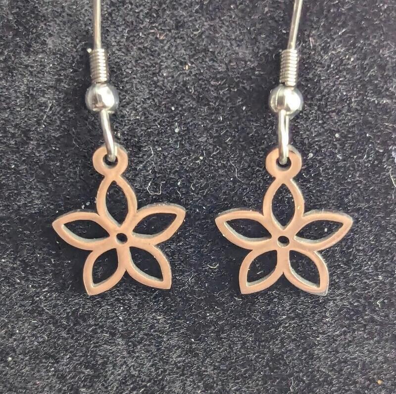 Stainless Steel Flower Motif