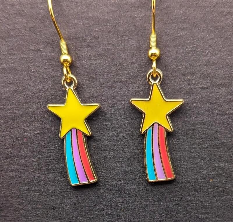 Colorful Shooting Stars