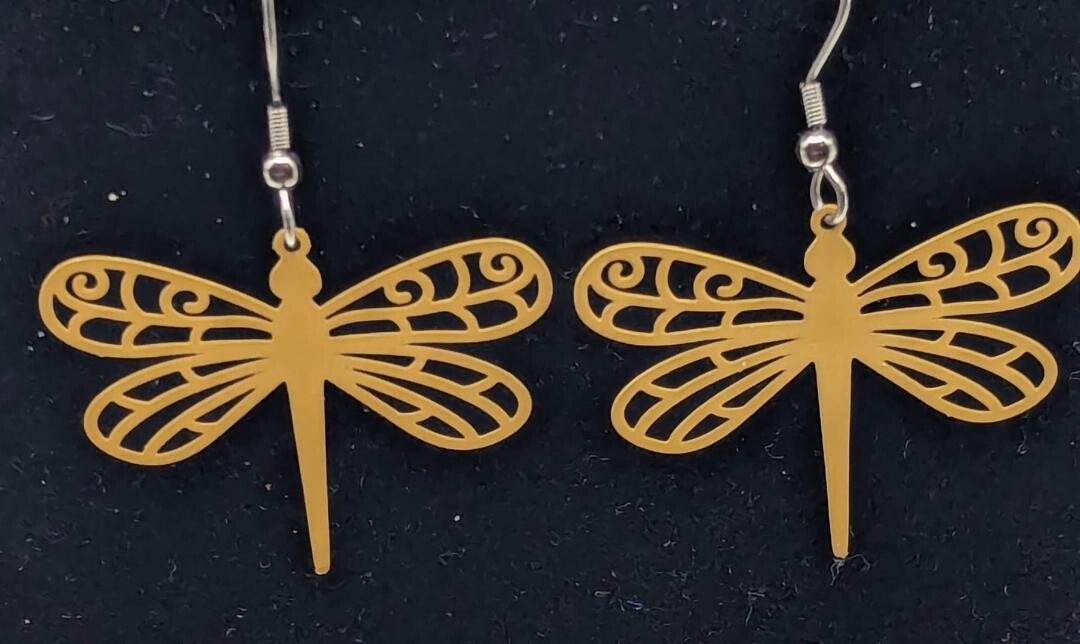 Mustard Tan Dragonflies