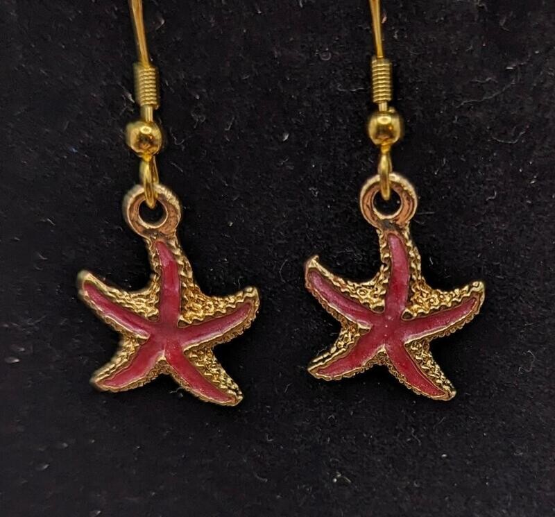 Red and Gold Starfish