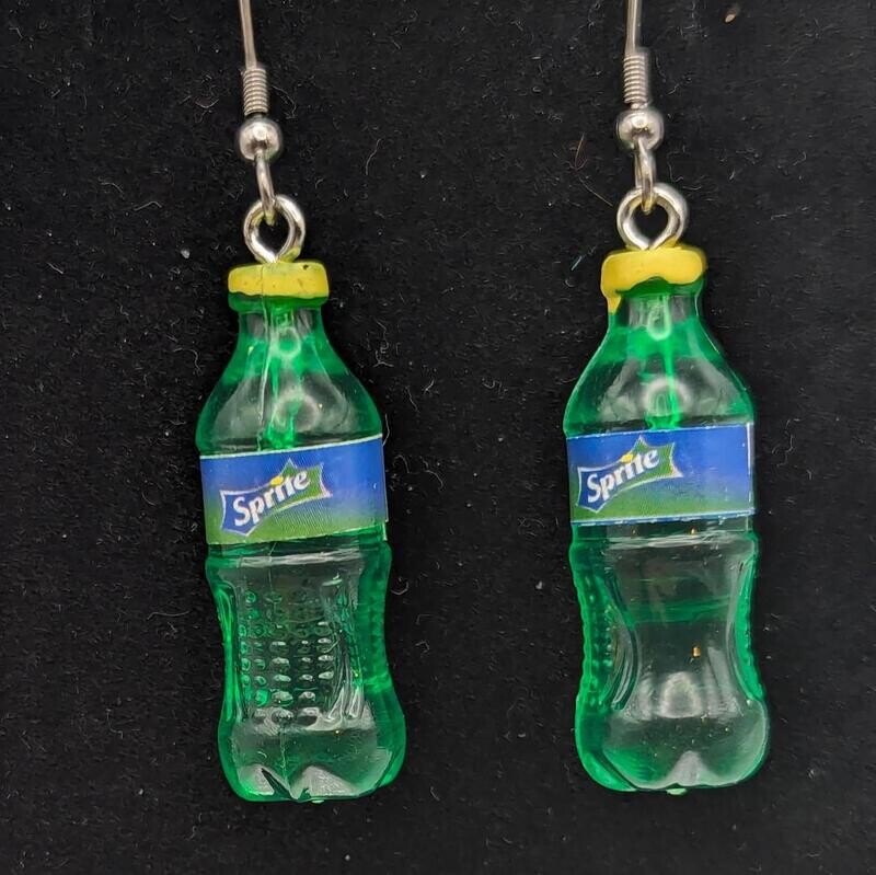 Green Soda Bottles