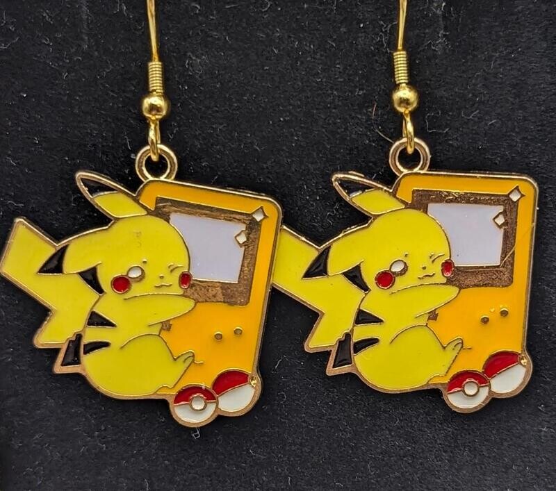 Pika with Handheld Game