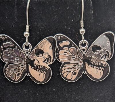 Butterflies with Skull Pattern Wing