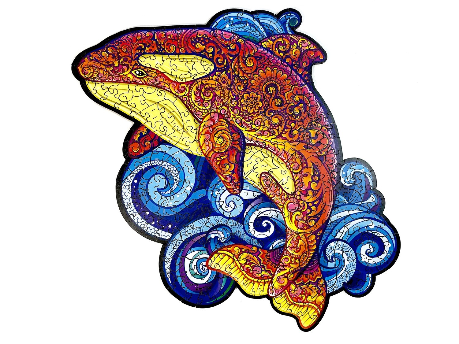 Figured jigsaw puzzle Golden Orca