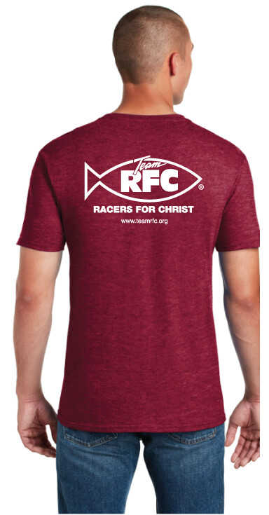Racers For Christ Logo T-Shirt - Red