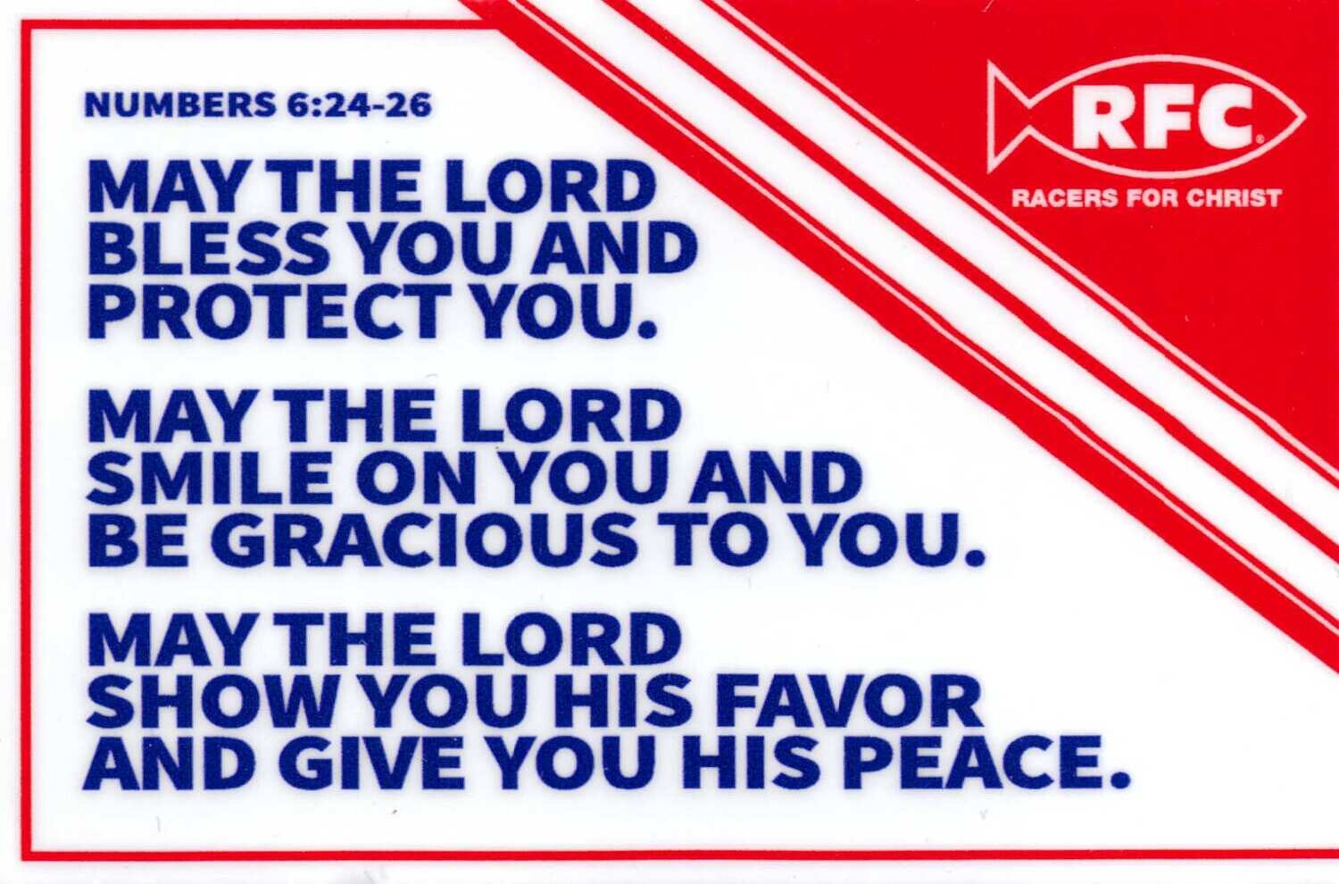Prayer Decal - Numbers 6:24-26
