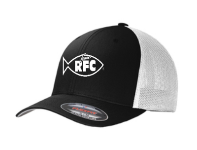 Racers For Christ Flexfit Mesh Back Cap (Blue or Black) Racers For Christ Flexfit Mesh Back Cap (Blue or Black)