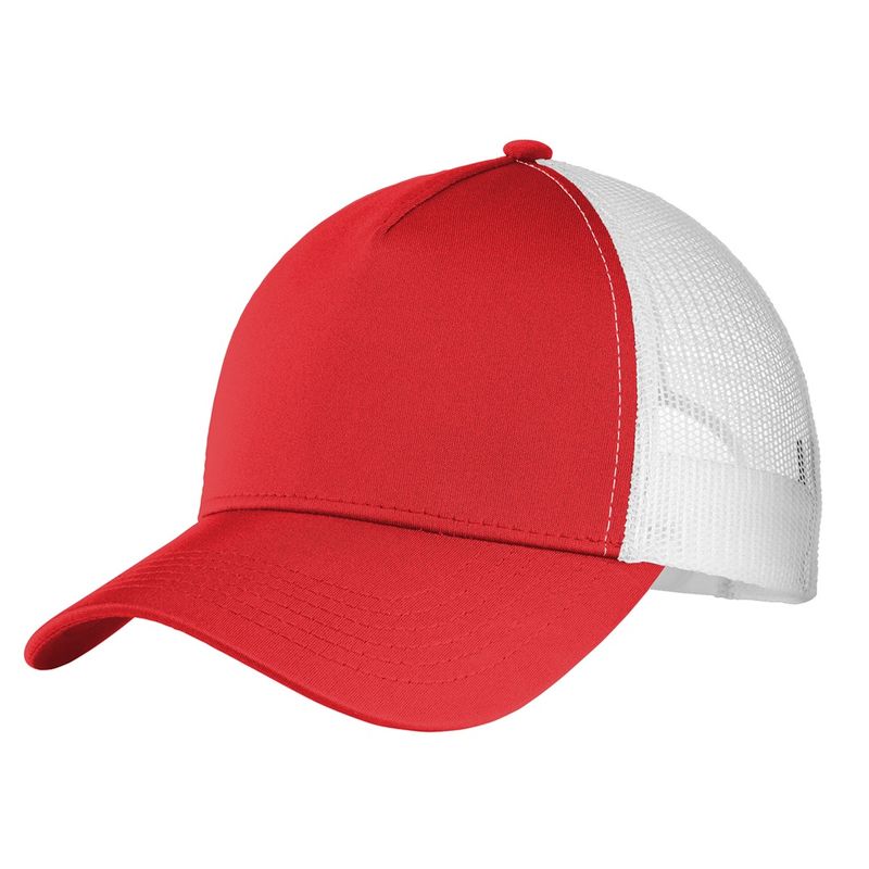 Red Mesh Back Cap