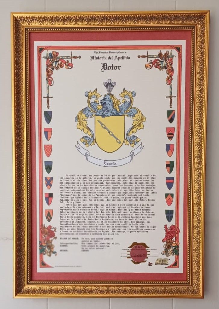 Certificado Celebración Enmarcado