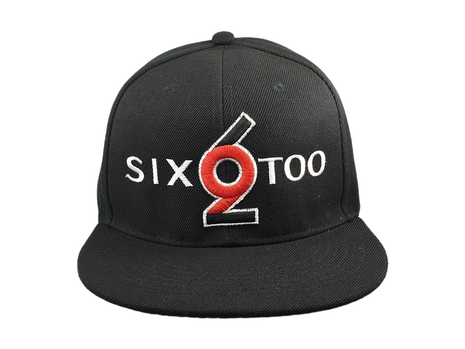 Six9too Black Flat Bill Cap
