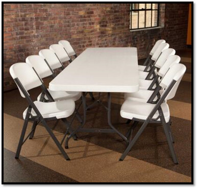 8 FEET TABLE