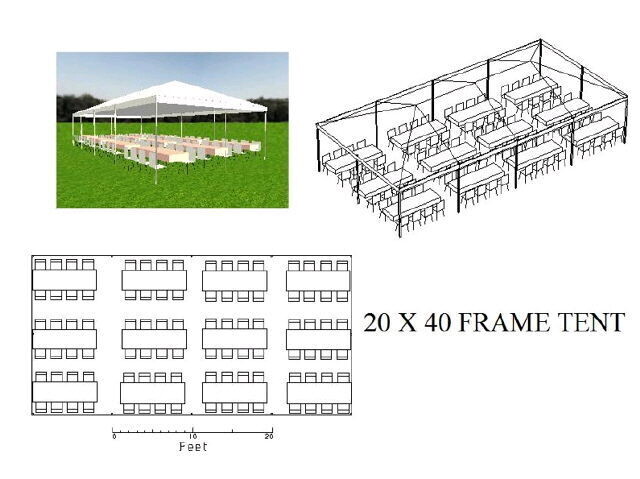 20'W x 40'L IN-TENT