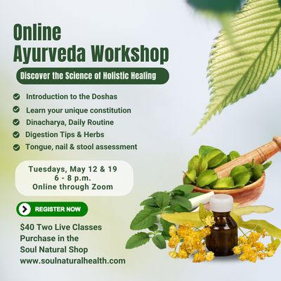 Online Ayurveda Workshop