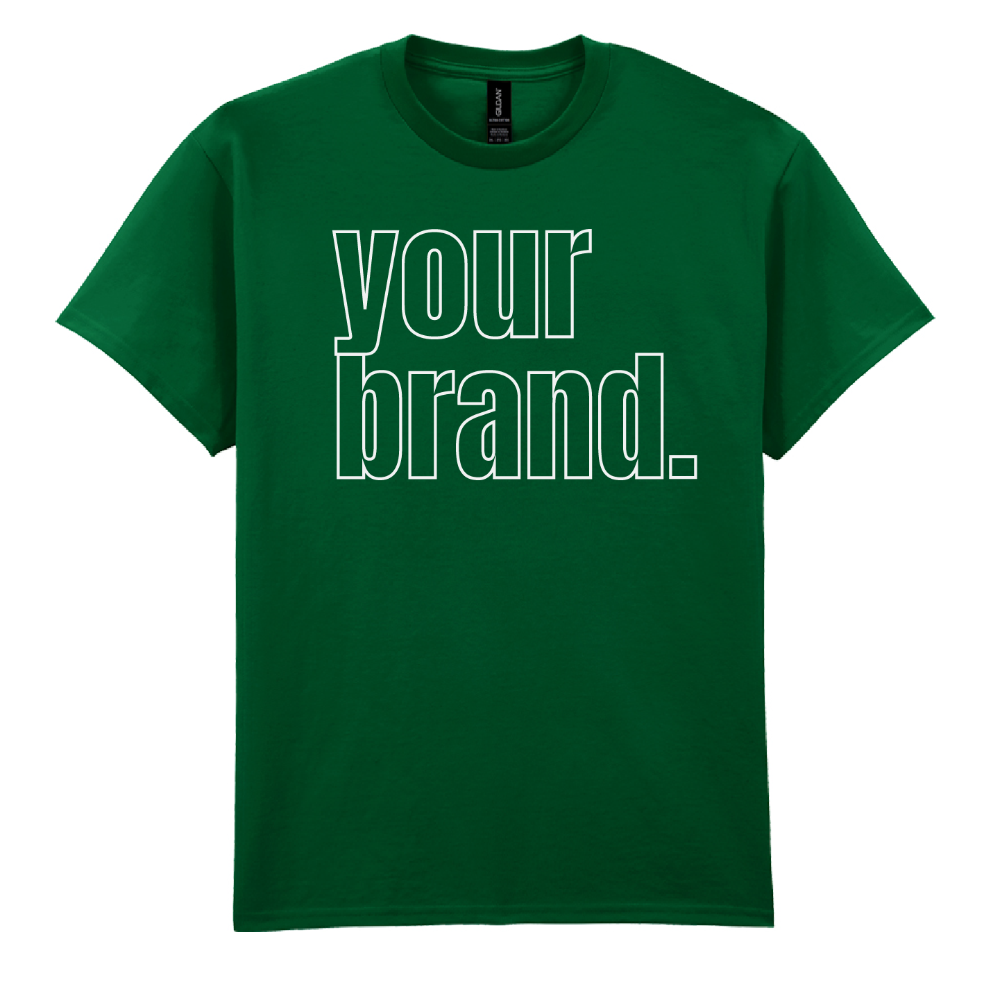 25 x Heavy Cotton Tees with your 1 Colour Screen Print