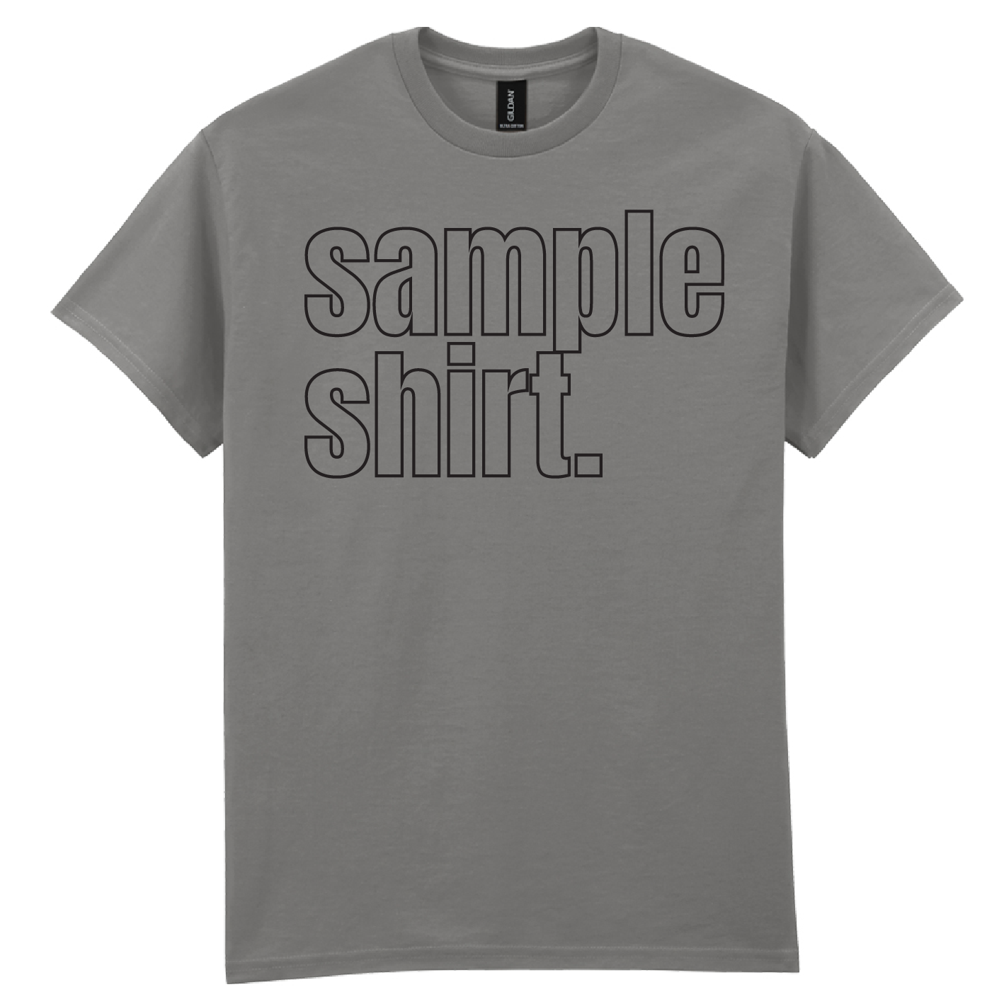 1 x PLAIN SAMPLE TEE - your size &amp; colour choice