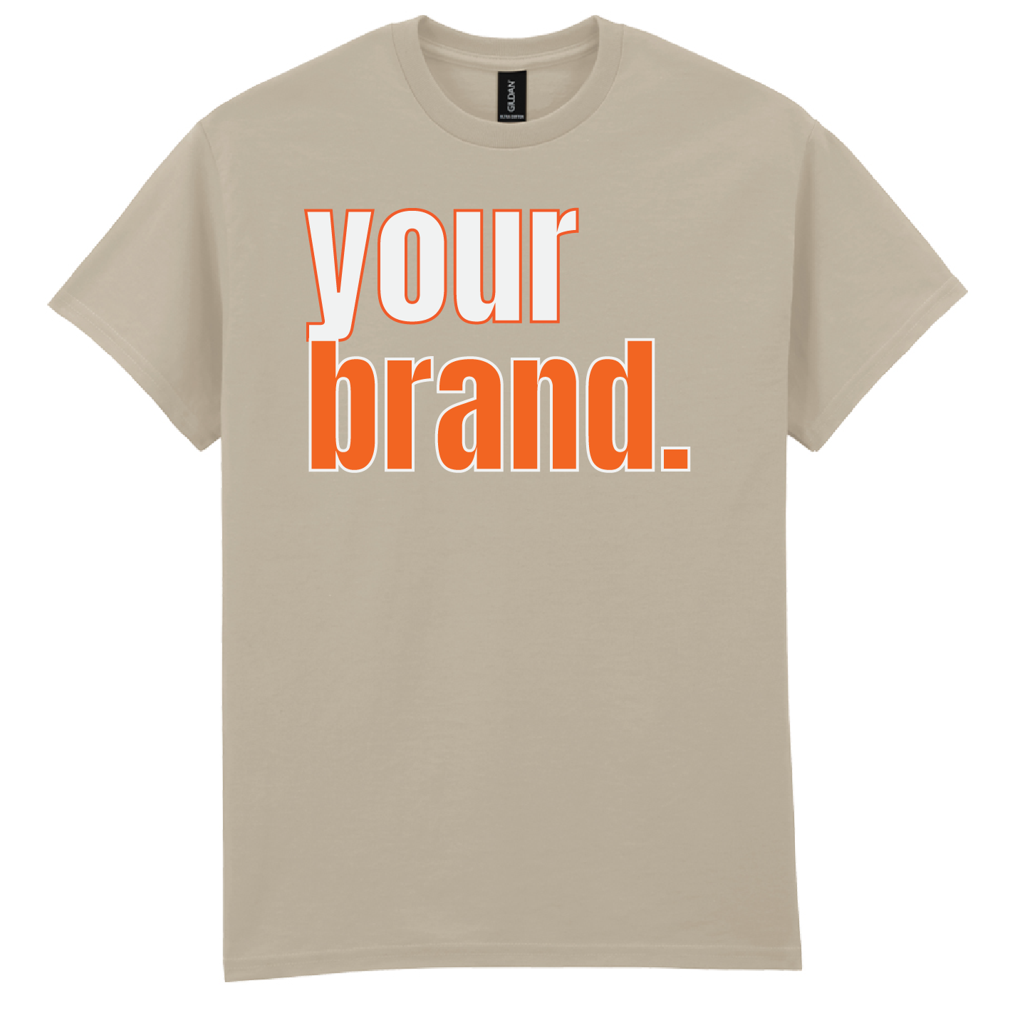 25 x Heavy Cotton Tees with your 2 Colour Screen Print