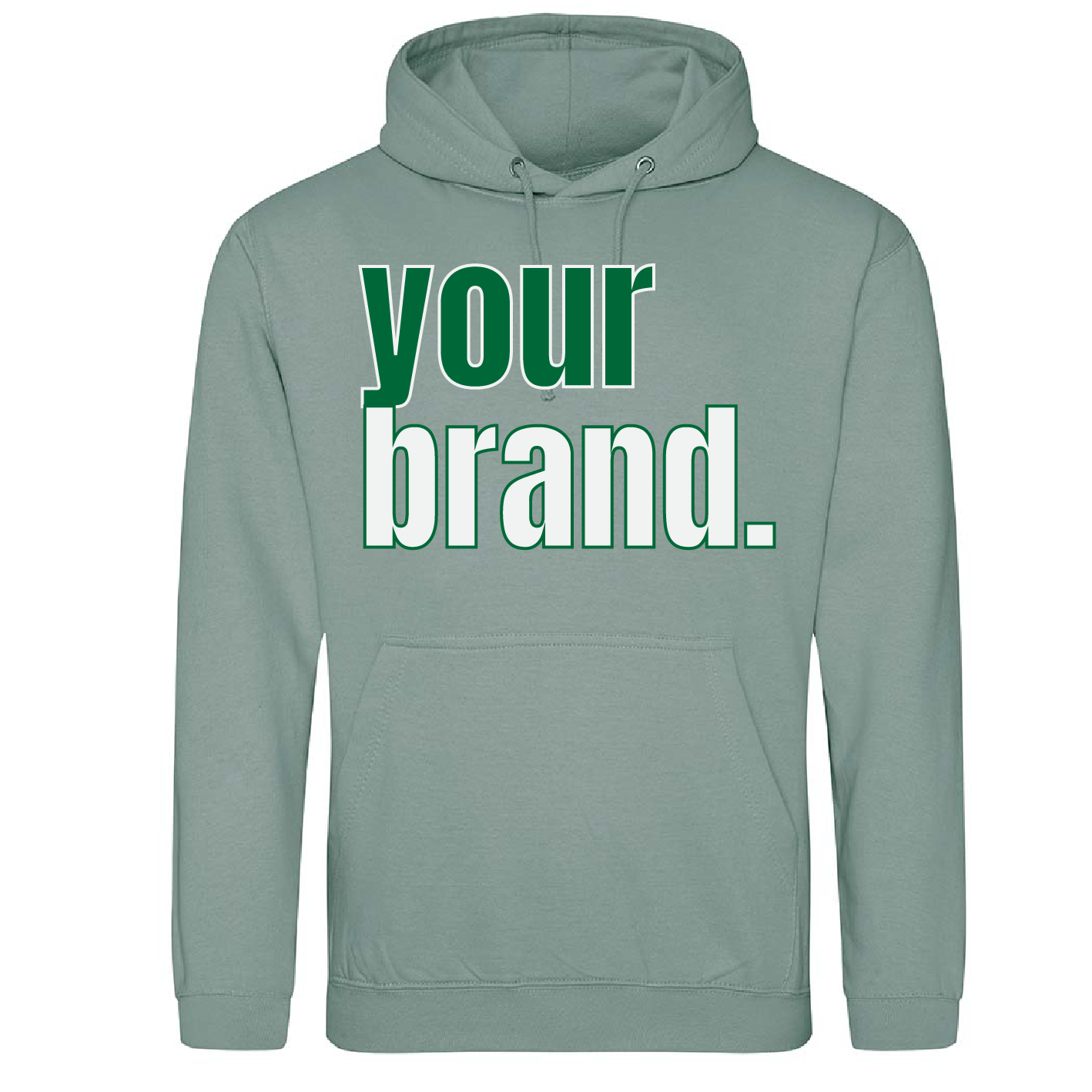20 x 80% Hoodies with your 2 Colour Screen Print