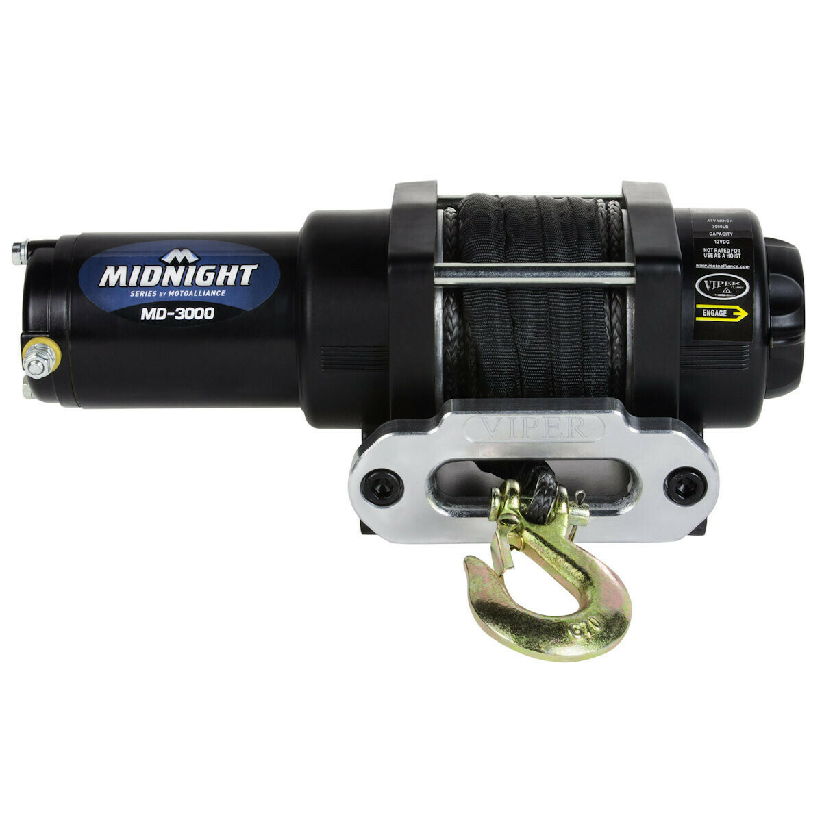 Moto Alliance Viper Midnight ATV/UTV Winch