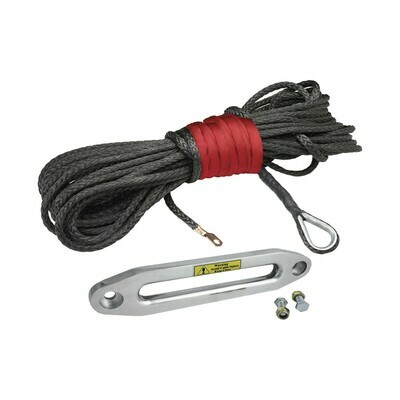 Moto Alliance Recovery Synthetic Winch Rope and Hawse Kit