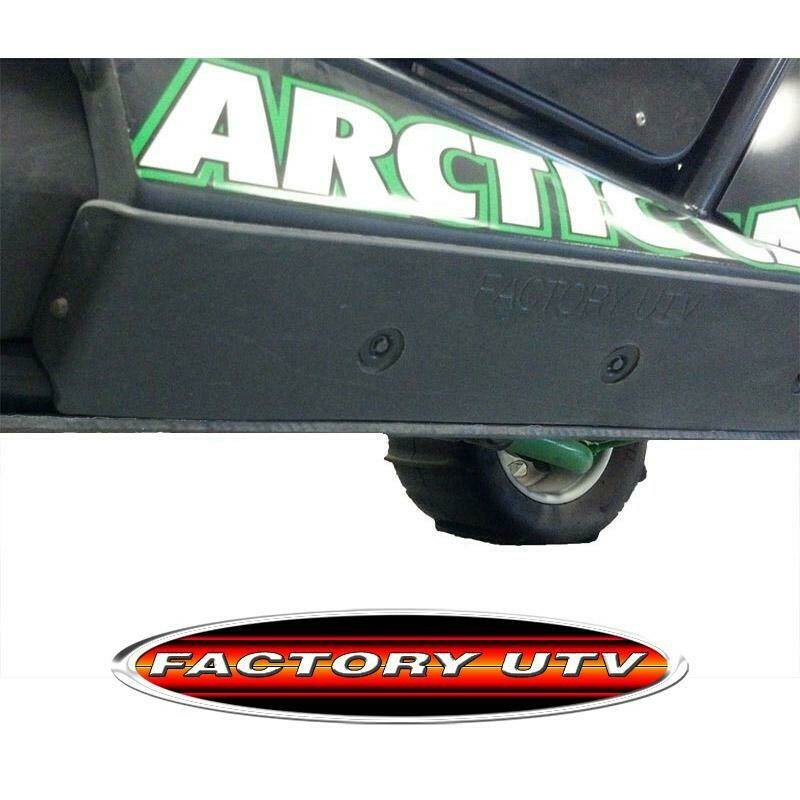 Factory UTV Arctic Cat Wildcat 1000 UHMW Rock Slider Guards