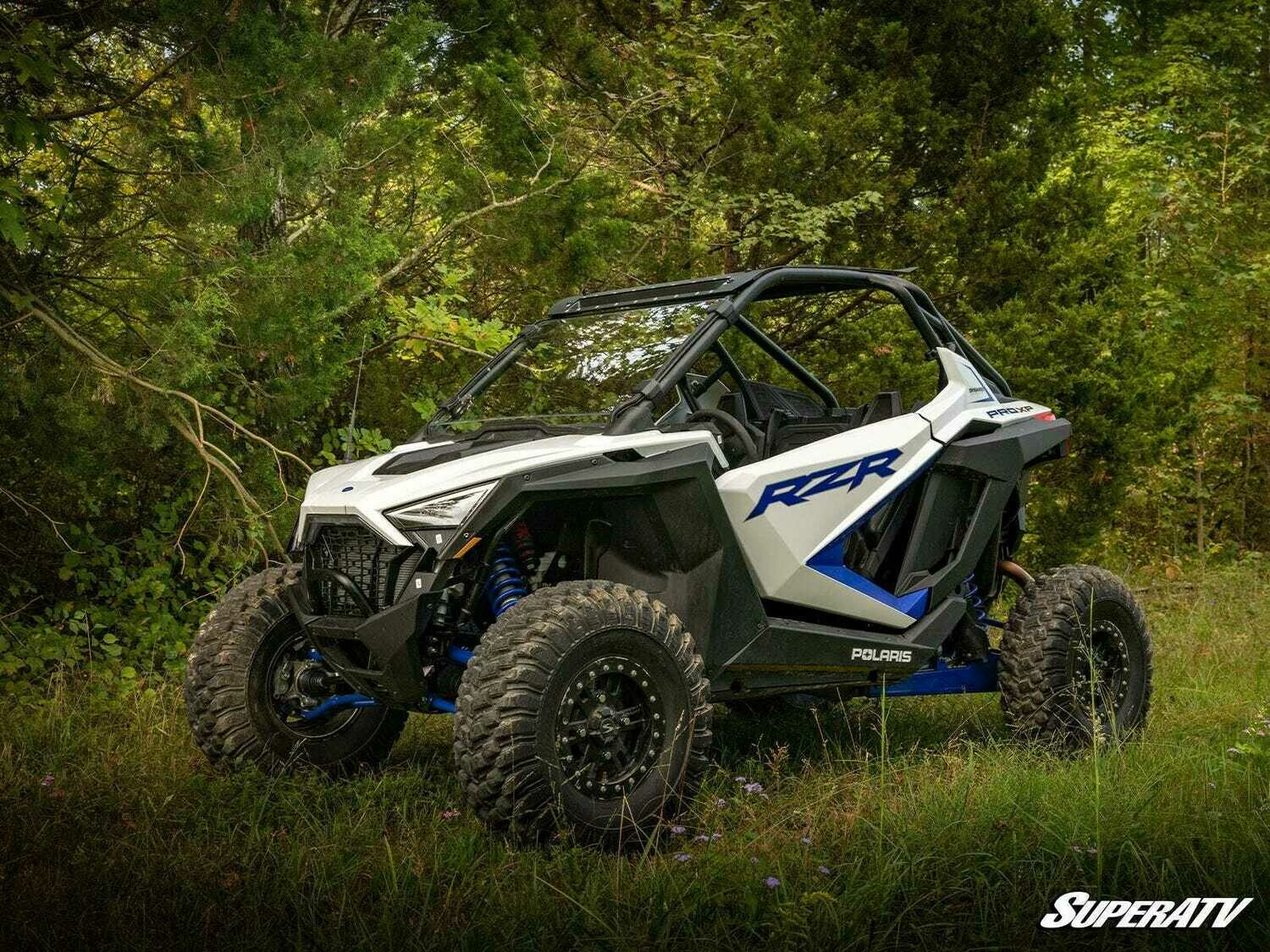 Superatv Polaris RZR PRO XP Scratch Resistant Full Windshield