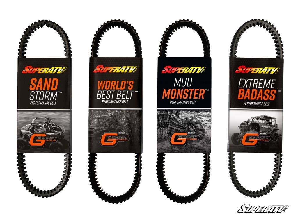 Superatv G Boost Polaris Heavy Duty CVT Drive Belt