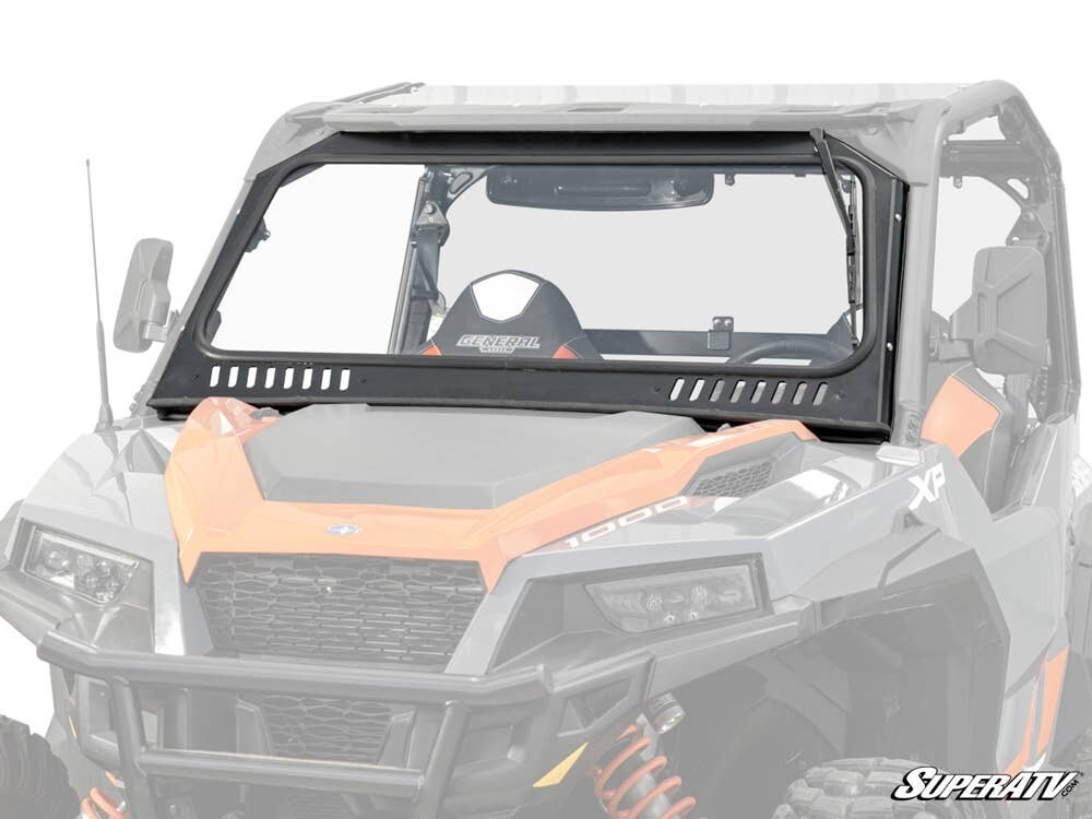 Superatv Polaris General Glass Windshield