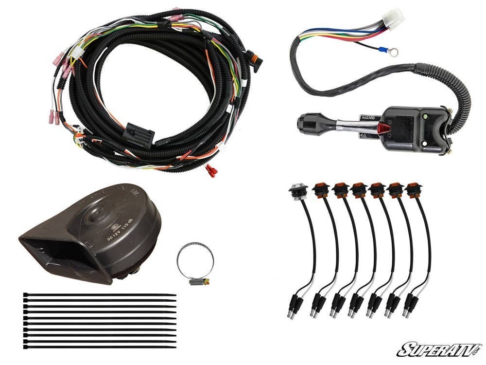 Superatv Polaris General Plug &amp; Play Turn Signal Kit