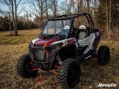 Superatv Polaris RZR XP Turbo Vented Full Windshield
