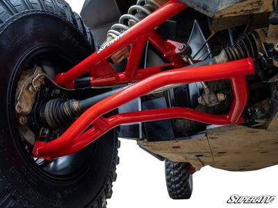 Superatv Polaris RZR XP Turbo High Clearance 1.5&quot; Forward Offset A Arms (Chromoly)
