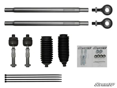 Superatv Polaris RZR XP Turbo Heavy-Duty Tie Rod Kit