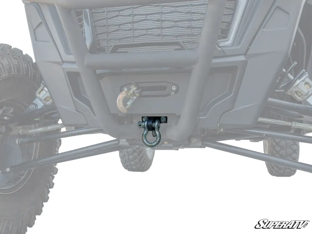 Superatv Polaris RZR XP Turbo Hitch Plate