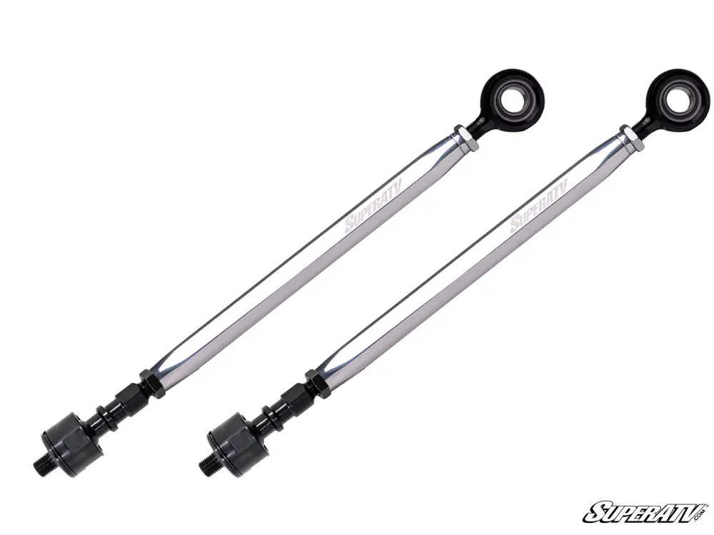 Superatv Polaris RZR XP Turbo Billet Aluminum Hex Tie Rod Kit