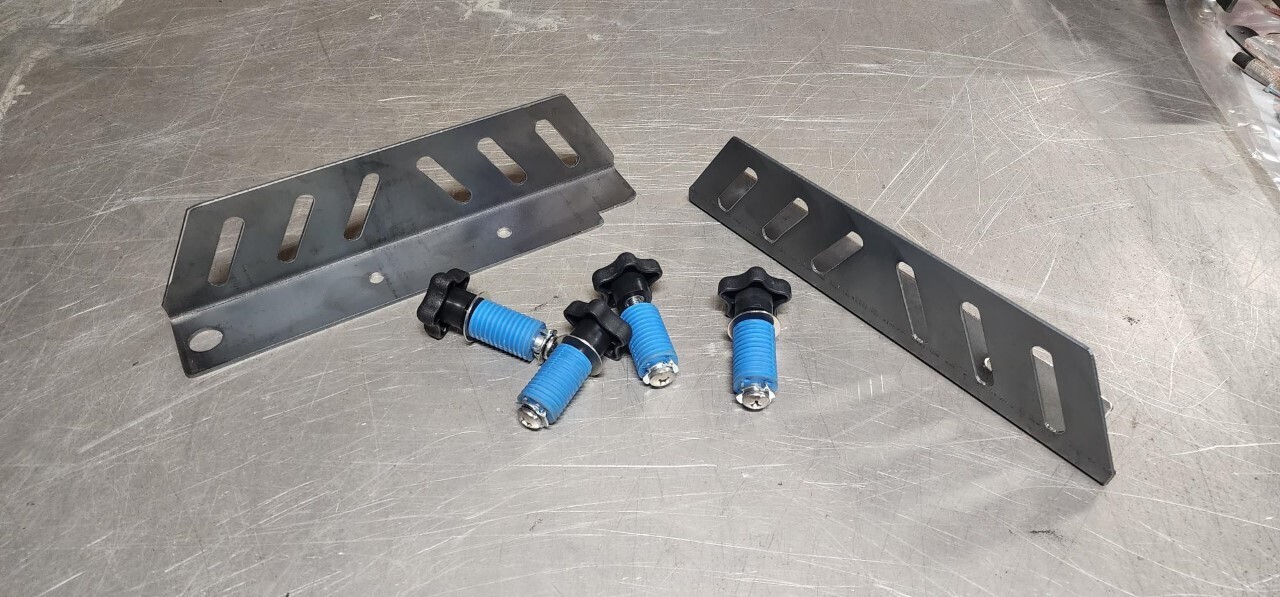 802 Off Road Pro XP4 Tie Down Rails