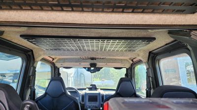 802 OFF ROAD Polaris Xpedition Rear Seat Roof Mount Molle Panel