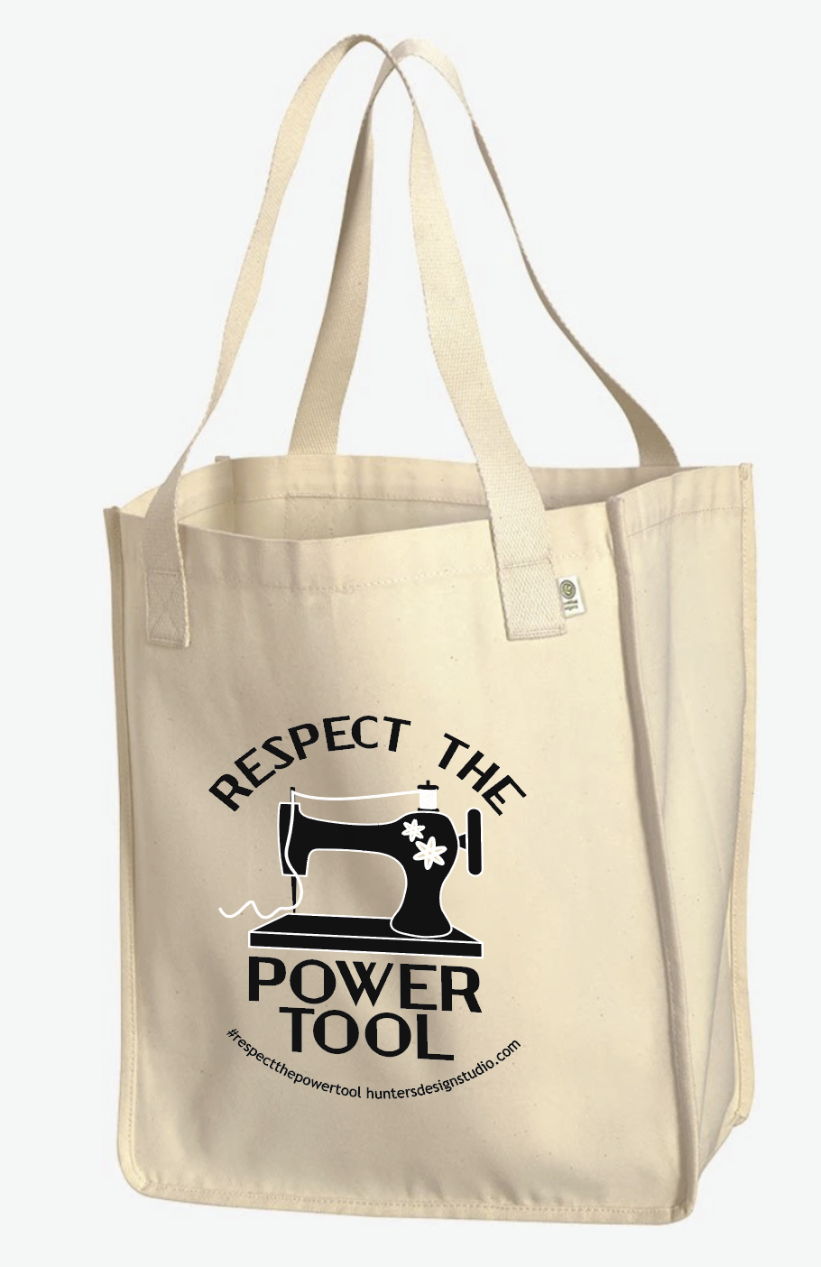 Respect The Power Tool - Organic Market Tote