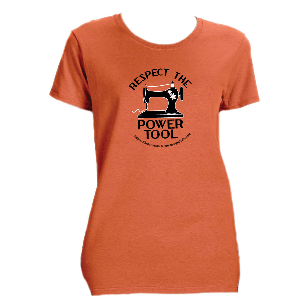 Respect The Power Tool - Women's T-shirt - SUNSET