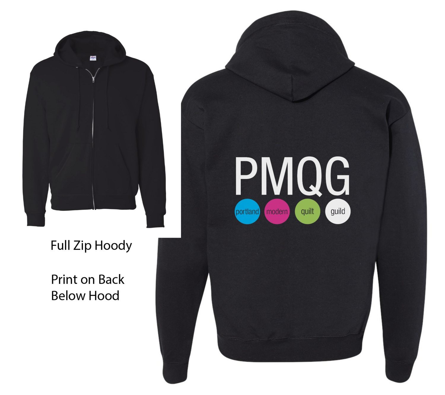 PMQG Full Zip Sweatshirt - Made-To-Order