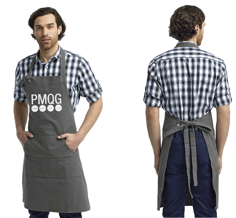 PMQG 1-Color Barista Apron - Made-To-Order