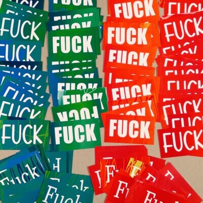 F*cks To Give - Vinyl Stickers