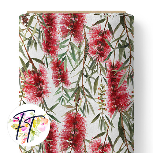 150 - Bottle Brush White