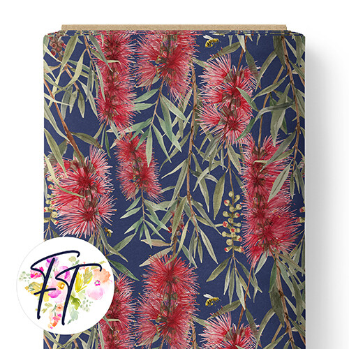 150 - Bottle Brush Navy